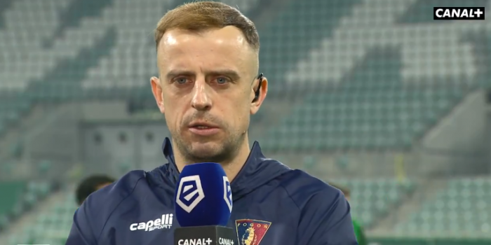 Kamil Grosicki nie gryzł się w język przed kamerami. 